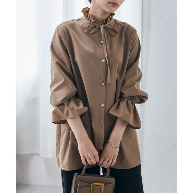 プチフリルリボン付きブラウス | RANAN | 詳細画像34 