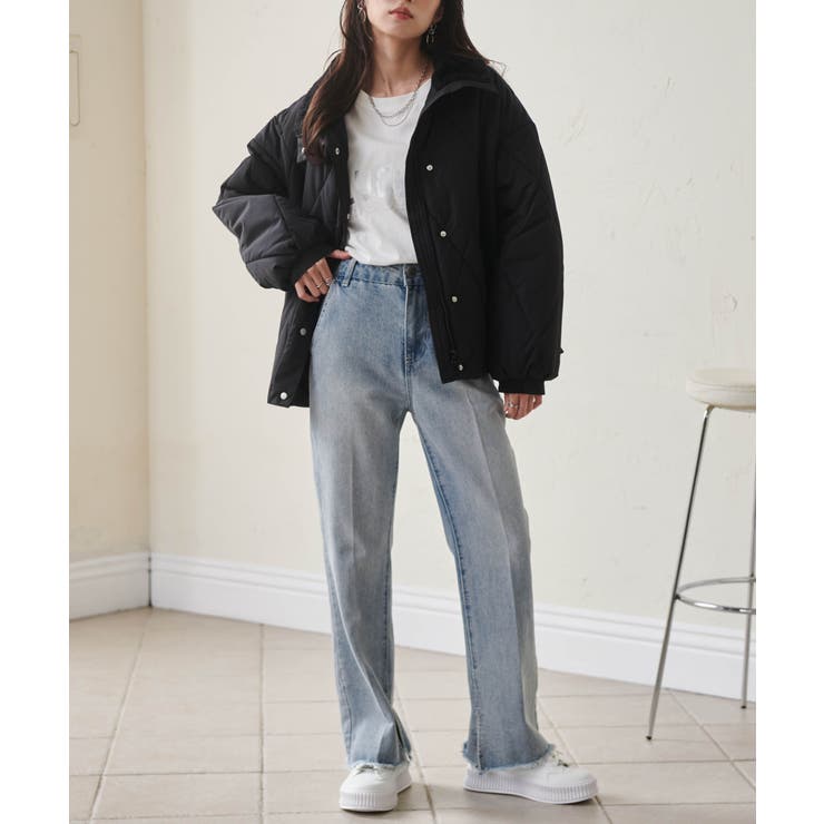 ダイヤキルトスタンドカラーブルゾン | RANAN | 詳細画像15 