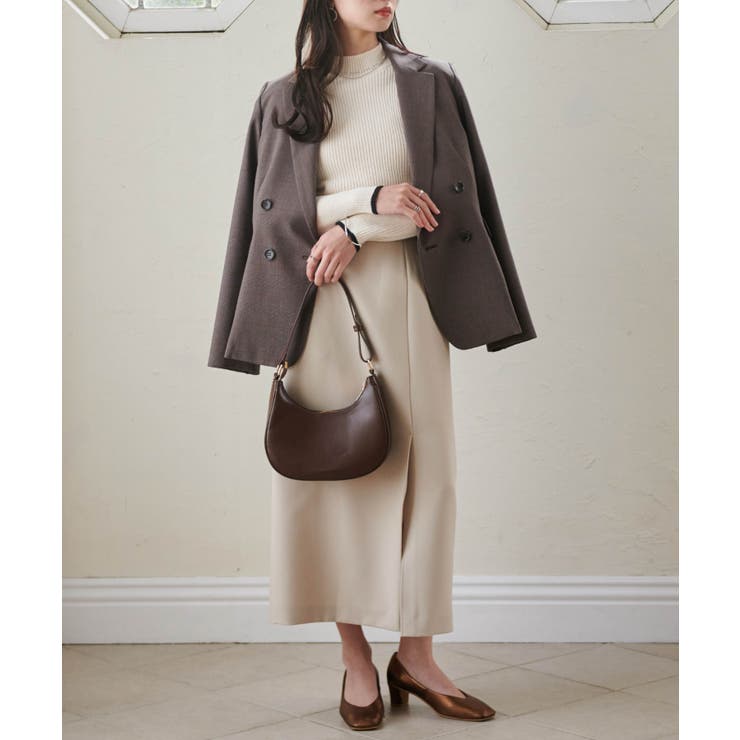 リブパイピングハイネックニット | RANAN | 詳細画像12 