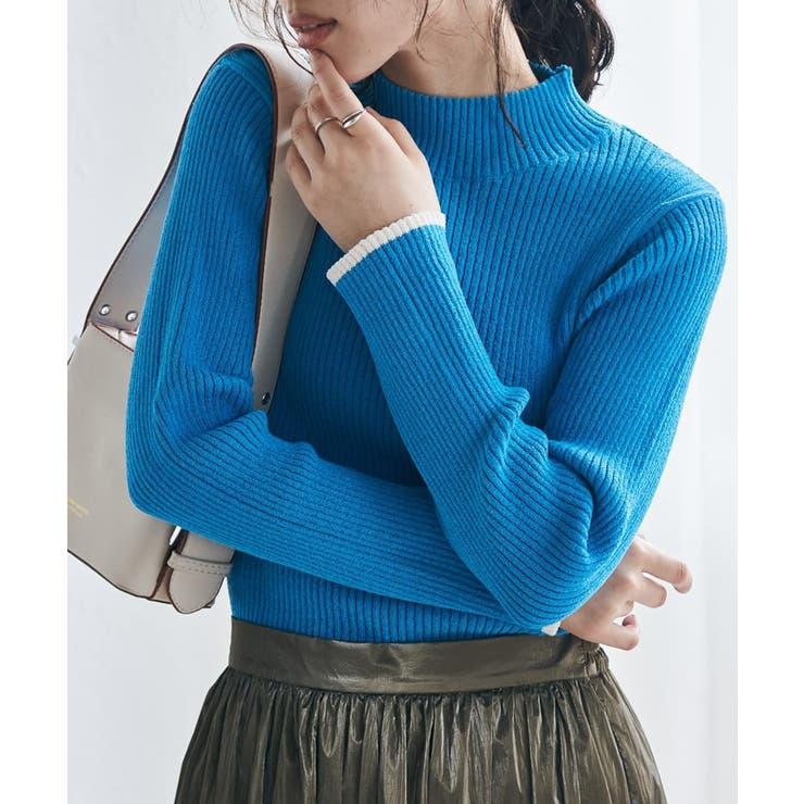 リブパイピングハイネックニット | RANAN | 詳細画像38 