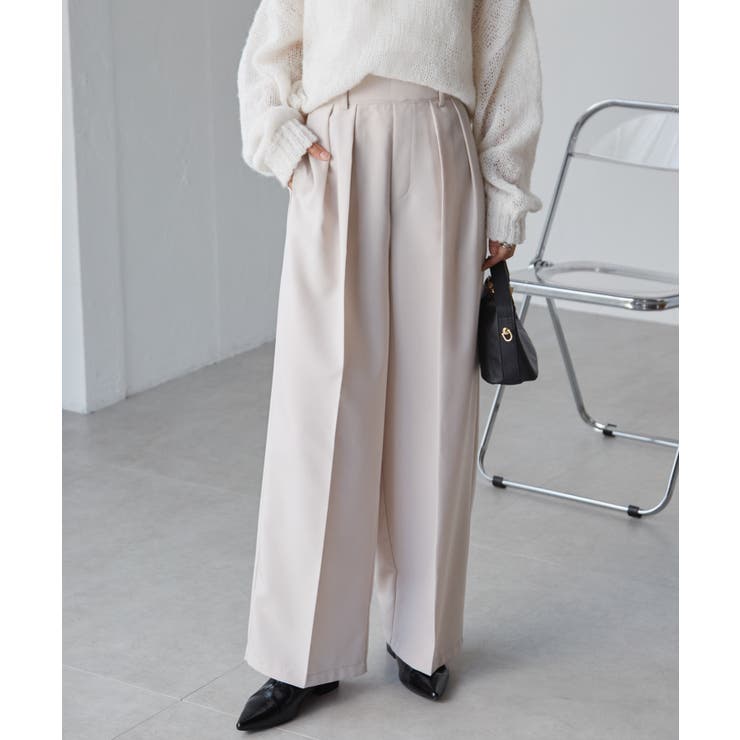 【選べる2丈】２タックワイドスラックス | RANAN | 詳細画像29 