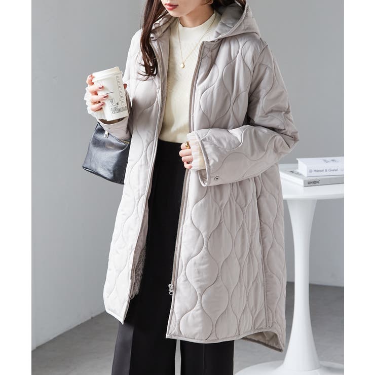 アイボリー | ３ｗａｙキルティングコート | RANAN