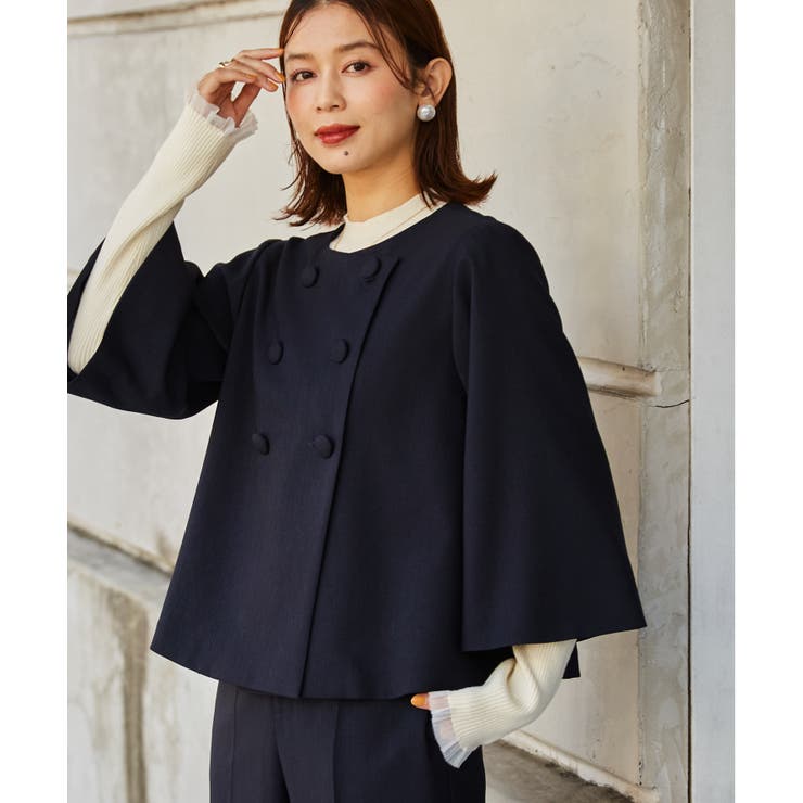 【2点セット】フレアージャケットワイドパンツセットアップ | RANAN | 詳細画像8 