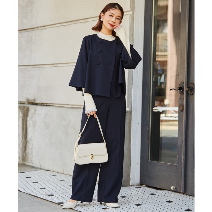 【2点セット】フレアージャケットワイドパンツセットアップ | RANAN | 詳細画像9 