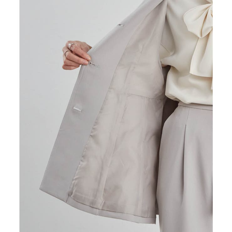 ＜２点セット＞ペプラムベストセットアップ | RANAN | 詳細画像42 