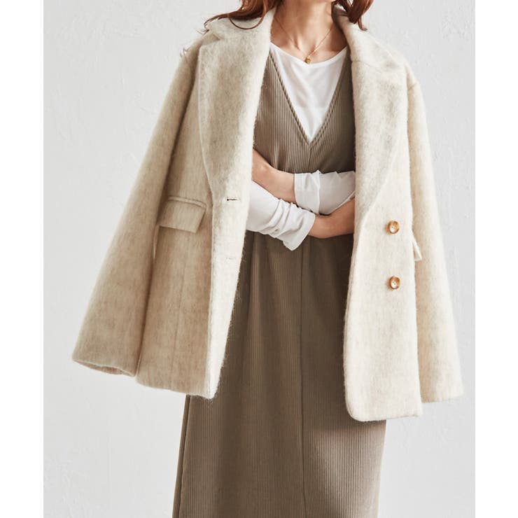 あったか裏ベロアニットコールジャンパースカート | RANAN | 詳細画像13 