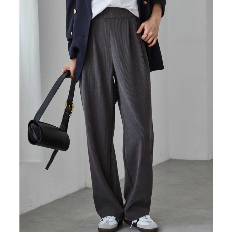 あったか裏ベロアニットコールワイドパンツ | RANAN | 詳細画像9 