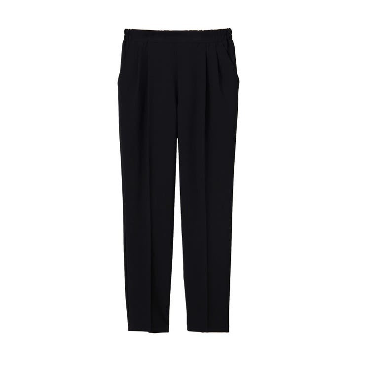 【2点セット】洗える 防シワＶネックペプラムトップステーパードパンツセットアップ | RANAN | 詳細画像27 