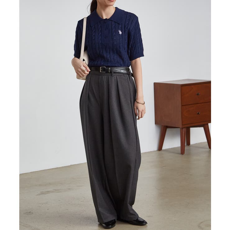 ＜Ｕ．Ｓ．Ｐ＞半袖襟付きニット | RANAN | 詳細画像18 