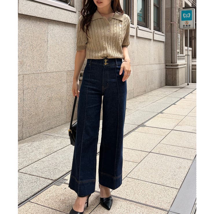 ＜U.S.POLO ASSN.＞半袖襟付きニット | RANAN | 詳細画像35 