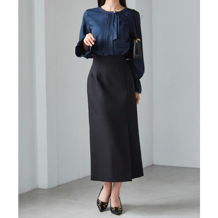 パール付きボウタイブラウス | RANAN | 詳細画像17 