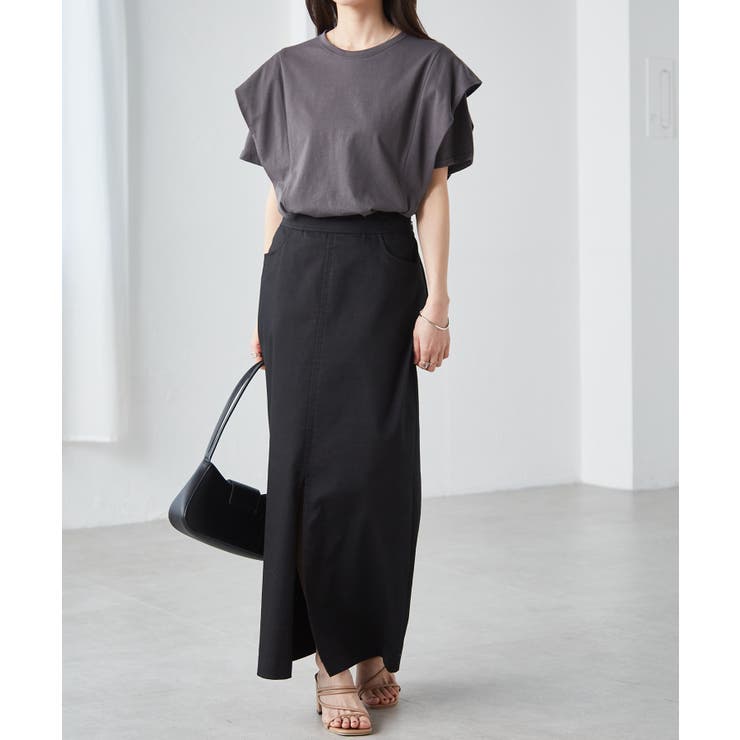 ラッフルショルダーＴシャツ | RANAN | 詳細画像10 