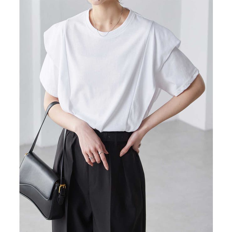 ラッフルショルダーＴシャツ | RANAN | 詳細画像16 