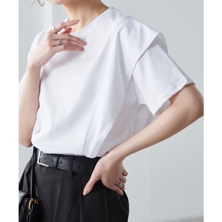 ラッフルショルダーＴシャツ | RANAN | 詳細画像17 