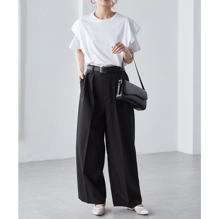 ラッフルショルダーＴシャツ | RANAN | 詳細画像19 