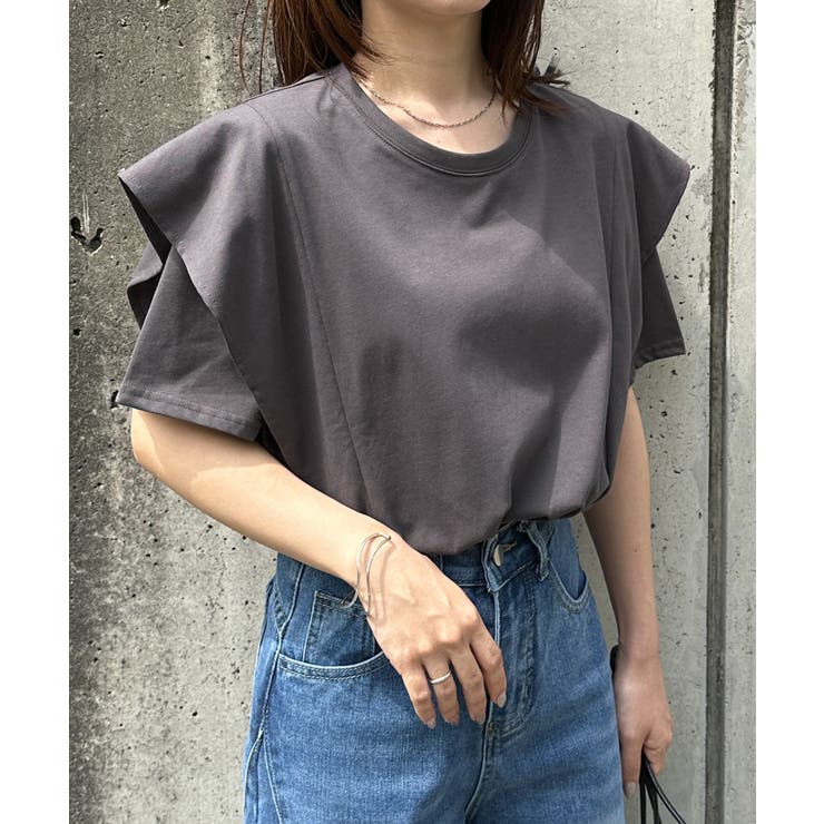 ラッフルショルダーＴシャツ | RANAN | 詳細画像25 