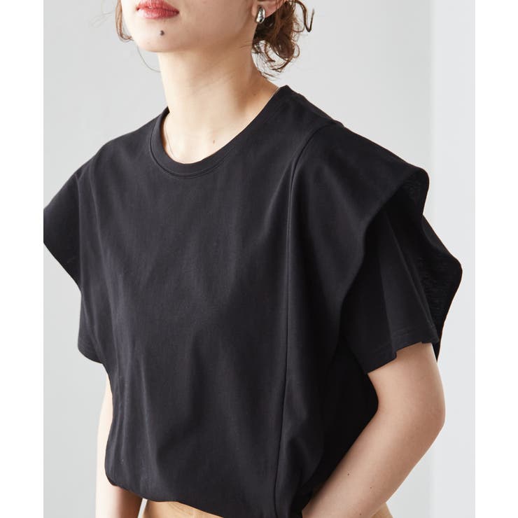 ラッフルショルダーＴシャツ | RANAN | 詳細画像3 