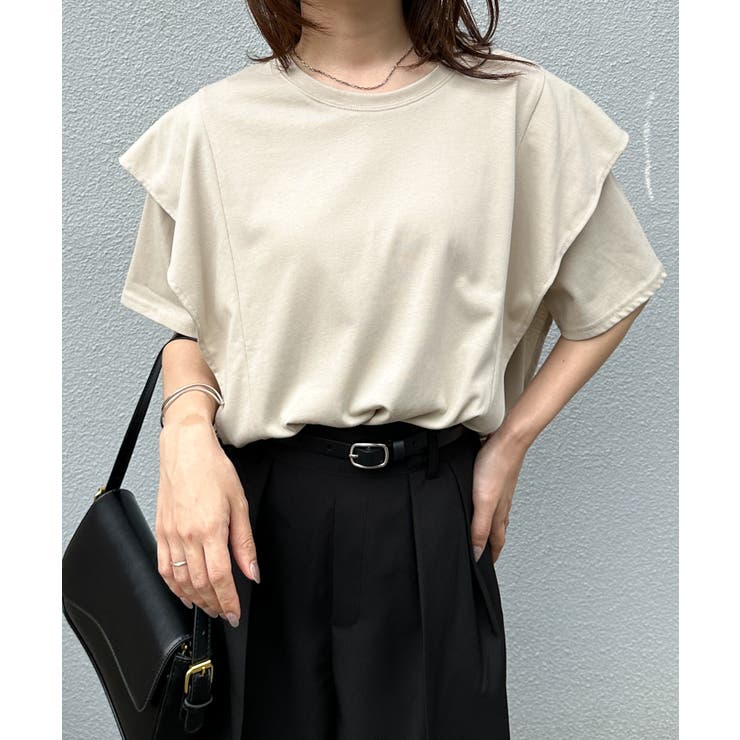 ラッフルショルダーＴシャツ | RANAN | 詳細画像34 