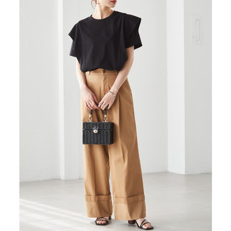 ラッフルショルダーＴシャツ | RANAN | 詳細画像4 