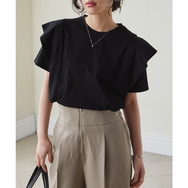 ラッフルショルダーＴシャツ | RANAN | 詳細画像5 