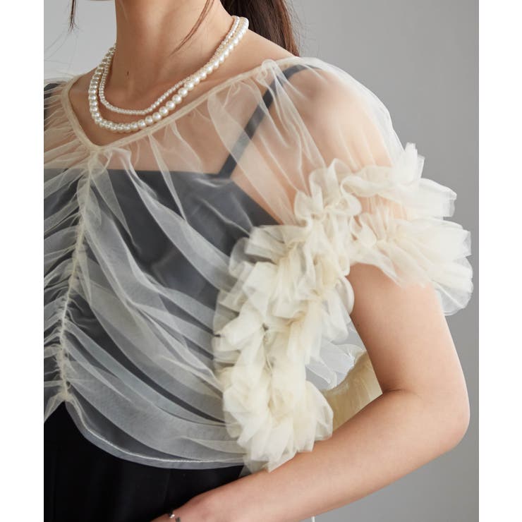 マルチＷＡＹフリルチュールボレロセット | RANAN | 詳細画像17 