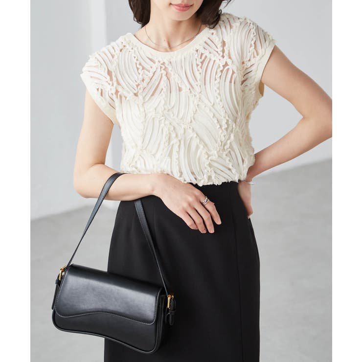 シアー刺しゅうベスト | RANAN | 詳細画像12 