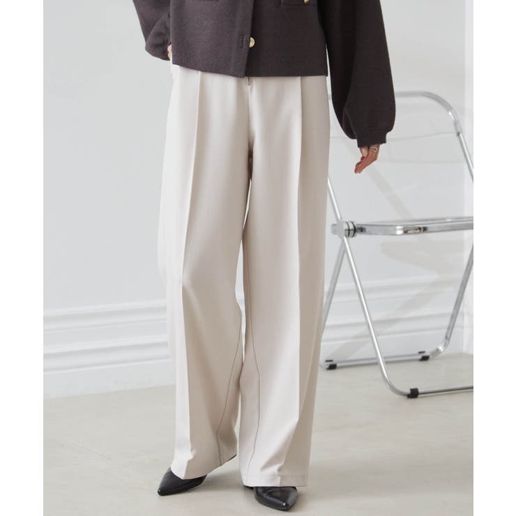 ハイウエストジップワイドパンツ | RANAN | 詳細画像21 