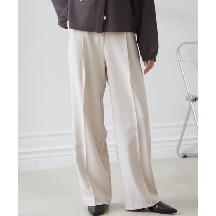 ハイウエストジップワイドパンツ | RANAN | 詳細画像24 