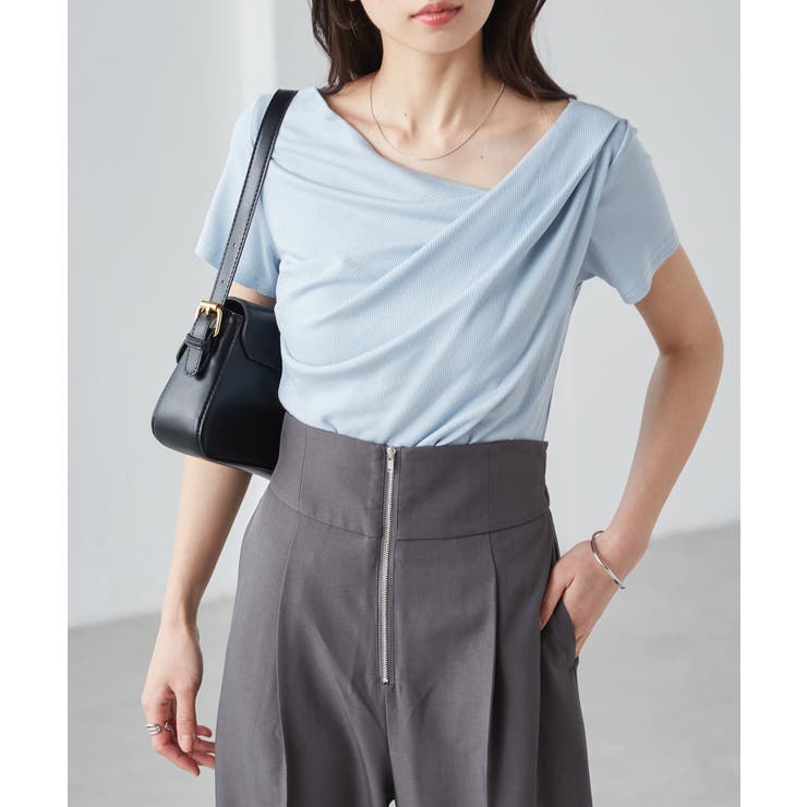 ドレープリブＴシャツ | RANAN | 詳細画像10 