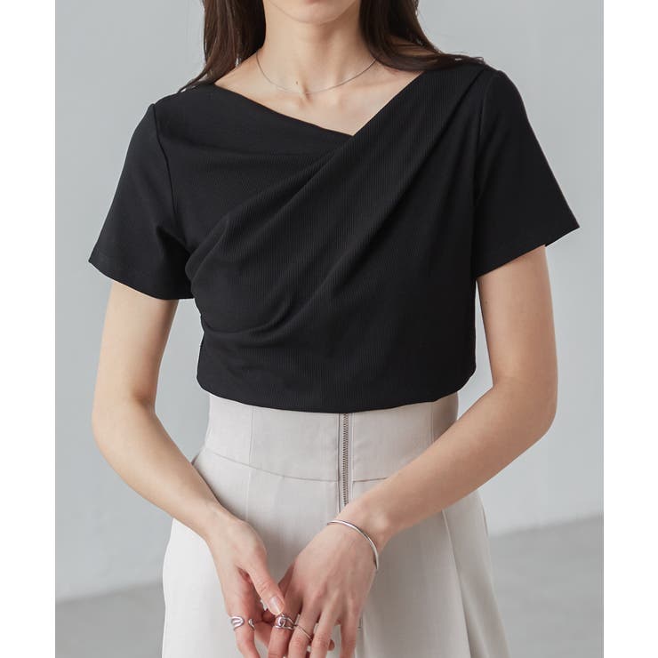 ドレープリブＴシャツ | RANAN | 詳細画像2 