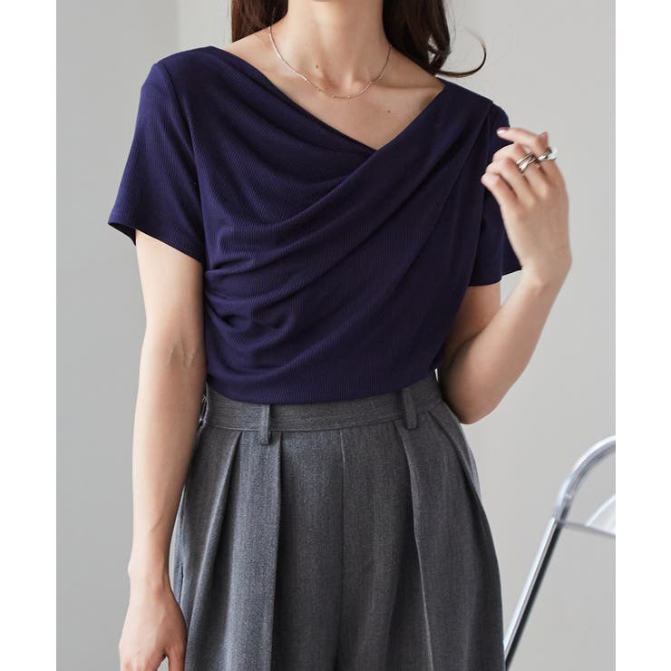 ドレープリブＴシャツ | RANAN | 詳細画像25 