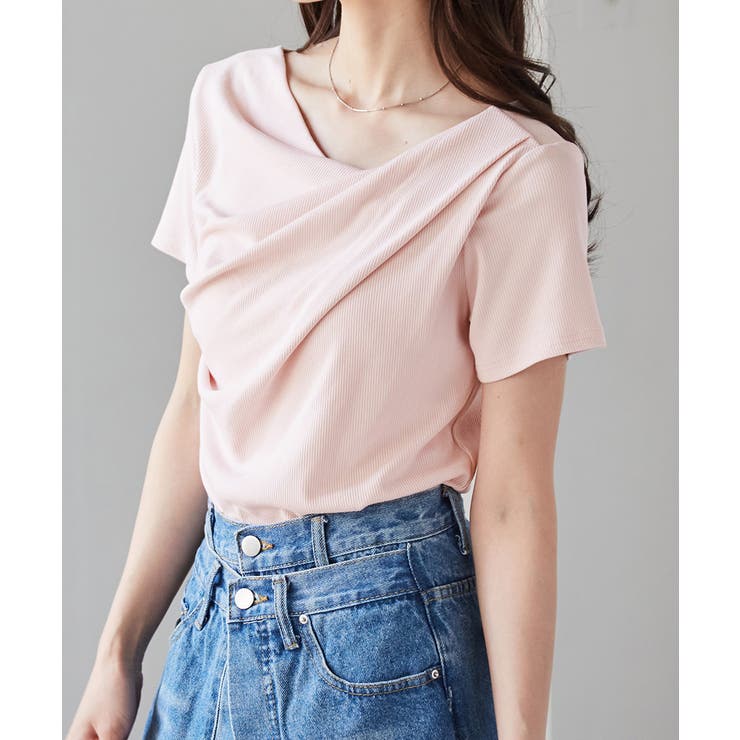 ドレープリブＴシャツ | RANAN | 詳細画像28 