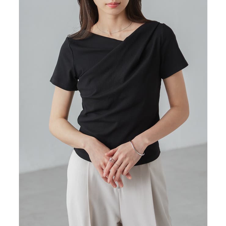 ドレープリブＴシャツ | RANAN | 詳細画像3 