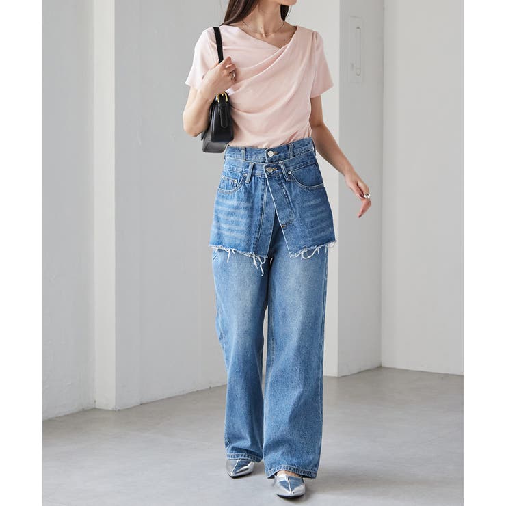 ドレープリブＴシャツ | RANAN | 詳細画像31 