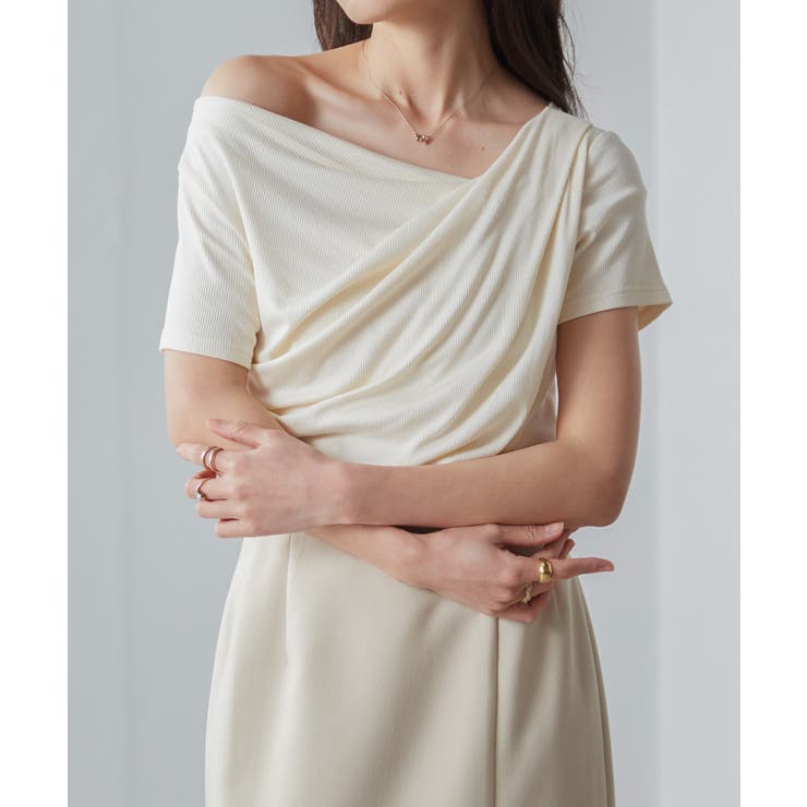 ドレープリブＴシャツ | RANAN | 詳細画像34 