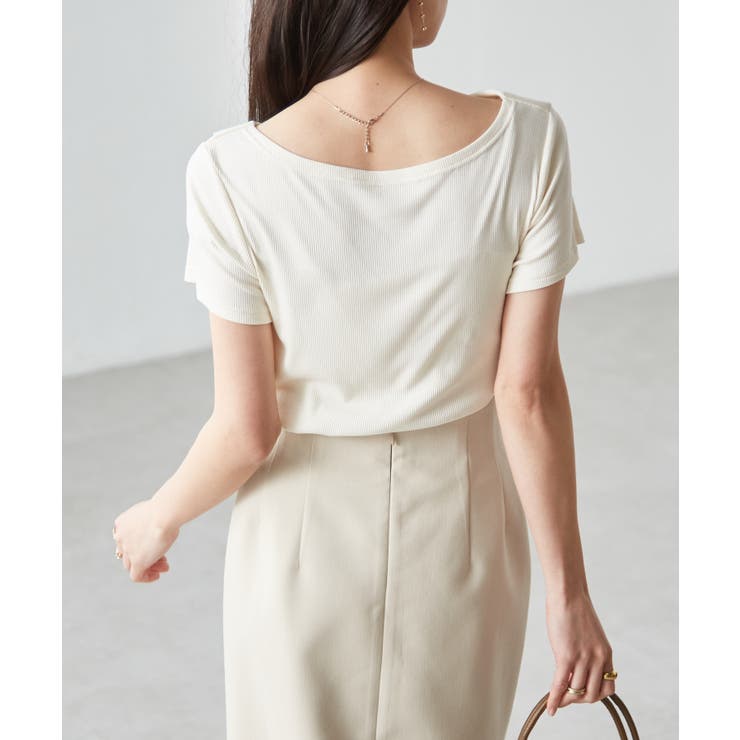 ドレープリブＴシャツ | RANAN | 詳細画像38 