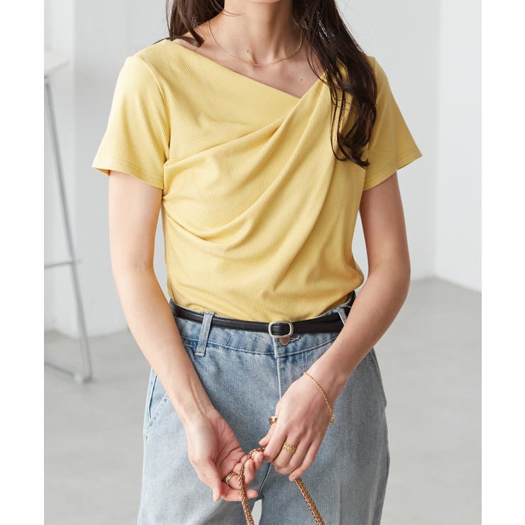 ドレープリブＴシャツ | RANAN | 詳細画像39 