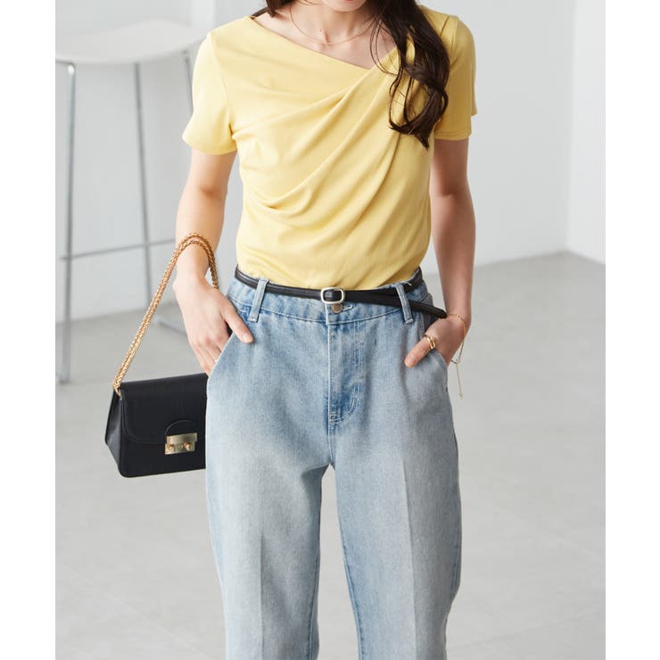 ドレープリブＴシャツ | RANAN | 詳細画像40 