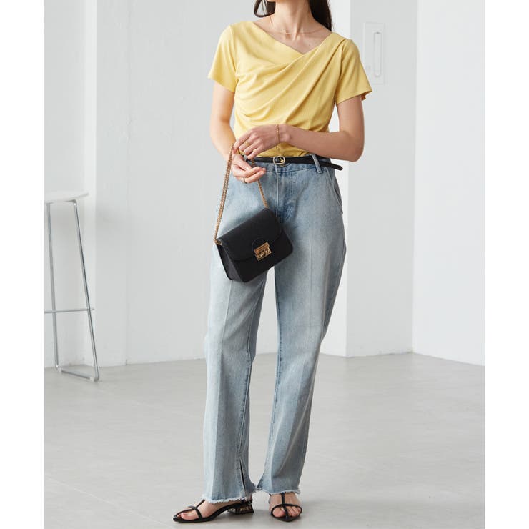 ドレープリブＴシャツ | RANAN | 詳細画像42 