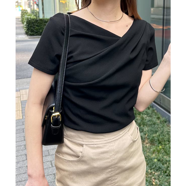 ドレープリブＴシャツ | RANAN | 詳細画像5 