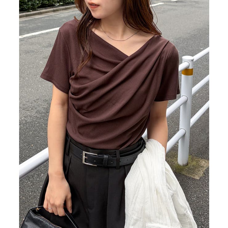 ドレープリブＴシャツ | RANAN | 詳細画像58 