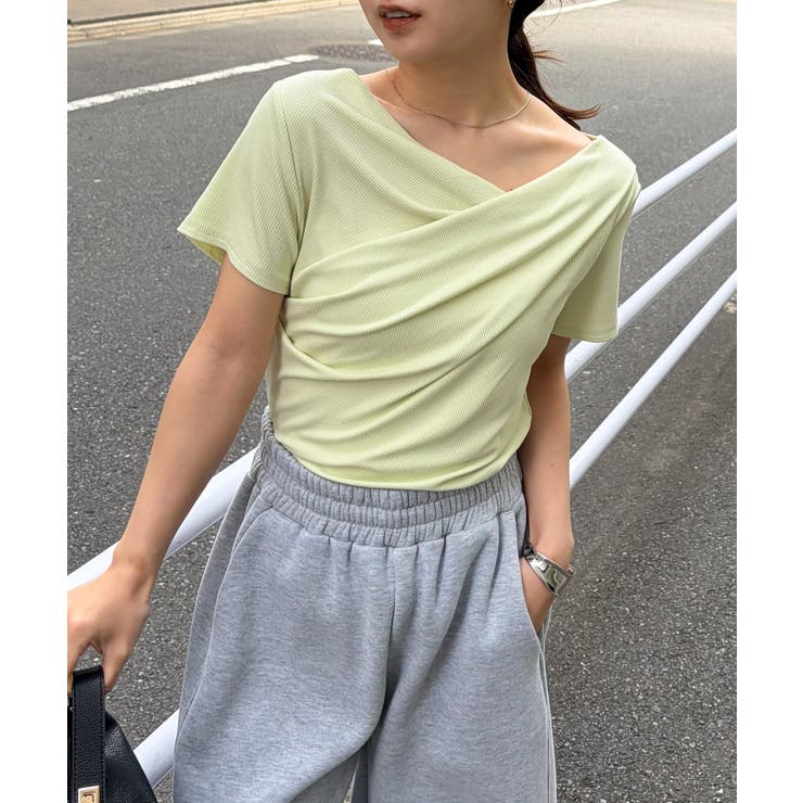 ドレープリブＴシャツ | RANAN | 詳細画像64 