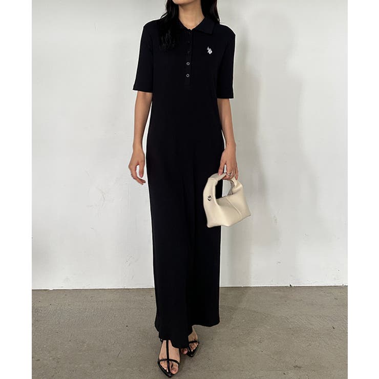 ＜Ｕ．Ｓ．Ｐ＞ポロ衿リブワンピース | RANAN | 詳細画像3 