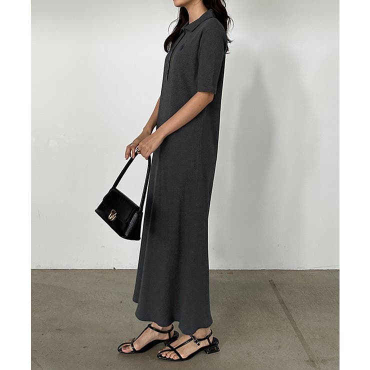 ＜Ｕ．Ｓ．Ｐ＞ポロ衿リブワンピース | RANAN | 詳細画像6 