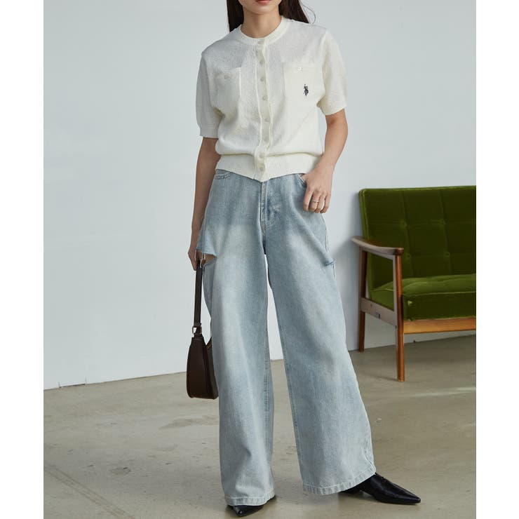 ＜Ｕ．Ｓ．Ｐ＞コンパクトニットカーデ | RANAN | 詳細画像10 