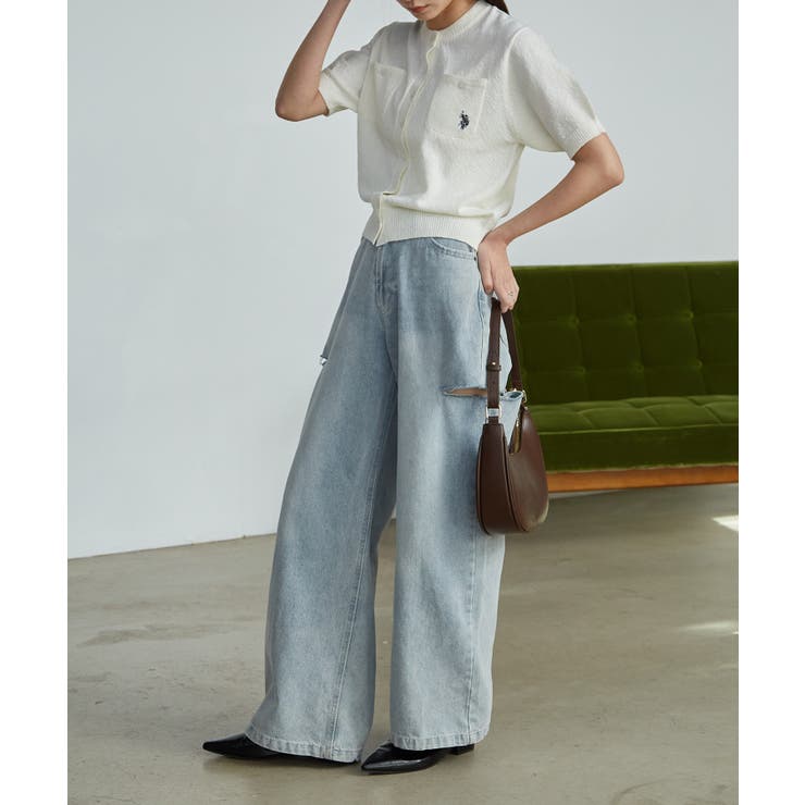 ＜Ｕ．Ｓ．Ｐ＞コンパクトニットカーデ | RANAN | 詳細画像11 