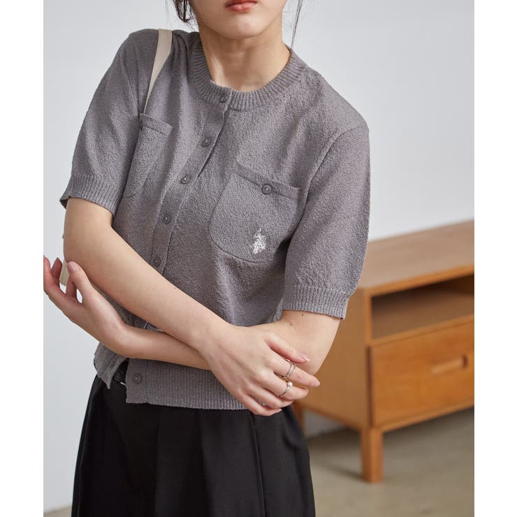 ＜Ｕ．Ｓ．Ｐ＞コンパクトニットカーデ | RANAN | 詳細画像2 