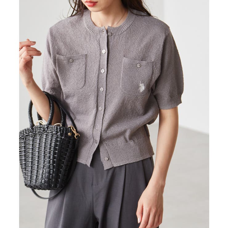 ＜U.S.POLO ASSN.＞コンパクトニットカーデ | RANAN | 詳細画像22 