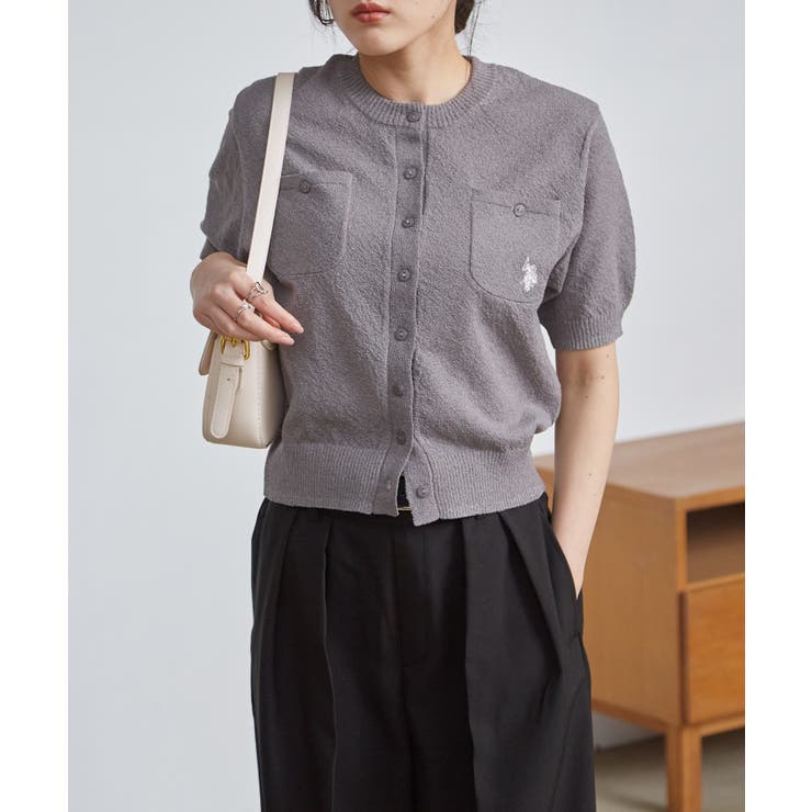 ＜U.S.POLO ASSN.＞コンパクトニットカーデ | RANAN | 詳細画像24 