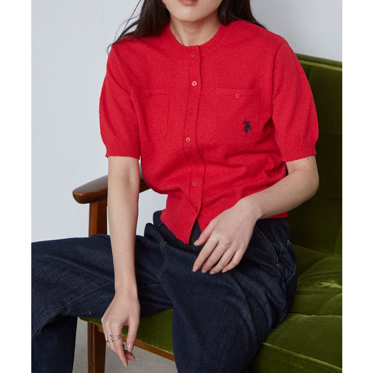 ＜U.S.POLO ASSN.＞コンパクトニットカーデ | RANAN | 詳細画像30 